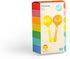 Maracas - 2 Piece Musical Instruments - Safe Eco Bioplastic Material - Shake Play & Create Music for Babies & Toddlers