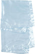 Heavens Cuddles 48"x36" Double Sided Pure Satin Baby Blanket (Light Blue)