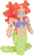 Plus Plus 3D Figure Building Block Set, Mermaid Girl Mini Maker Tube, Fun STEM Toys for Kids, 70 Interlocking Pieces