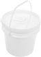 GLEAVI Portable Wipes Dispenser Bucket with Lid Refillable Wet Wipes Holder for