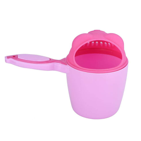 ViaGasaFamido 2 21x10.7x15cm/8.3x4.2x5.9in Baby Rinse Cup, Shampoo & Bath Rinser, Wash Hair with Pour Spouts