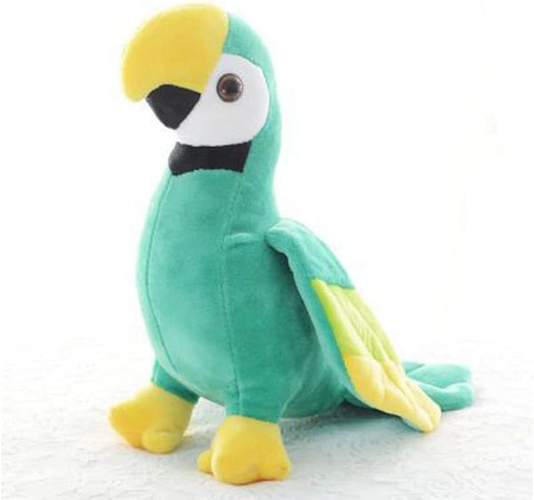 CHELEI2019 9.8" Parrot Stuffed Animal, Soft Bird Plush Toy Gifts for Kids