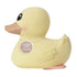 HEVEA Kawan Mini Rubber Duck - 100% Natural Rubber Baby Bath Toy - Eco Friendly, Mold Free, Teething, Bathing - Eggnog