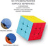 QY Toys Warrior W Speed Cube 3x3 - Stickerless Magic Cube Puzzles Toys (56mm) - Educational Toy to Improve