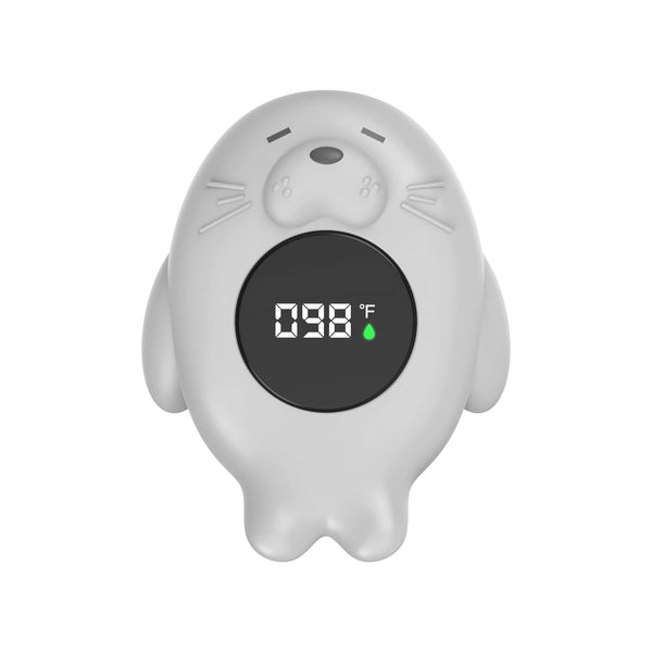 Baby Bath Thermometer Safety, Waterproof Bath Thermometer with Temperature Warning and Auto