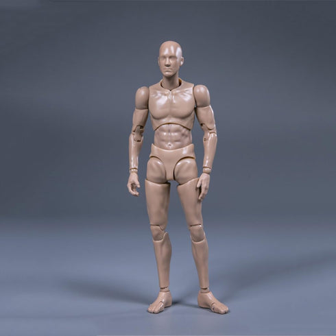 1:12 Scale Male Figure Body, 6in Flexible Drawman Action Figure Doll, Miniature Figure Collection