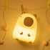 Bestfaith 2 Dimmable Cute Capybara Night Light, LED Squishy Night Lamp, Levels Nursery Nightlight, Rechargeable Touch