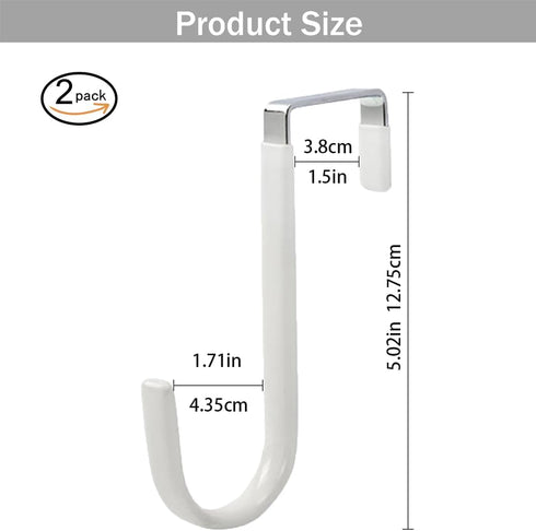 joaoxoko Hook2pcs Potty Seat Multifunctional Potty Hook for Kids Towel Organizer Heavy Duty Organizer HooksZ Shaped