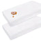Pack and Play Sheets Waterproof, 2 Pack Cotton Mini Crib Sheets 38"x