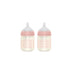 Suavinex Bonhomia Glass Baby Bottle with SX PRO Silicone Nipple, Anti Colic