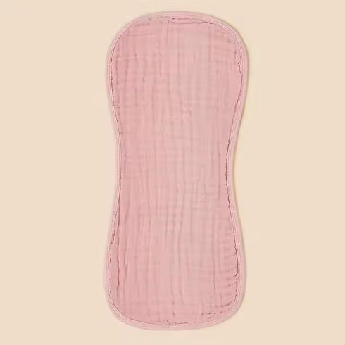 Generic 100% Baby Muslin Organic Cotton Baby Burp Cloths, Vintage Pink