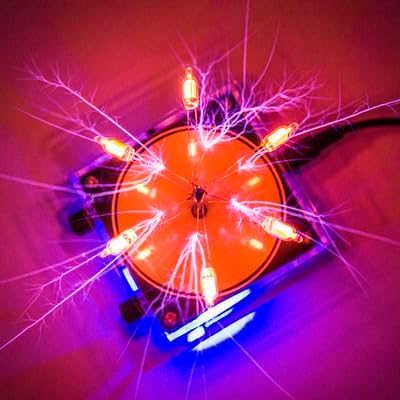 10 Cm Bluetooth Music Tesla Coil Solid State Tesla Coil Kit Touchable Artificial Lightning Electric Power Wireless