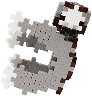Plus Plus 3D Animal Figure Building Block Set - 70 Mini Interlocking Puzzle Pieces, Fun Stem Toys for Kids - Sloth