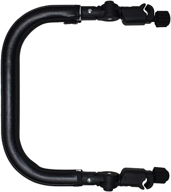 SAFIGLE Stroller Armrest Replacement, Adjustable Universal Crossbar Detachable Stroller Bar Handle