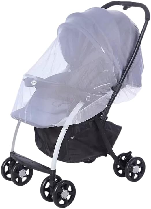 Mosquito Net for Stroller, Universal Full Cover Baby Mosquito Netting for Strollers, Car Seat, Jogger, Bassinets
