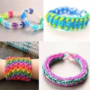 S-shine Clips for Loom Rubber Band, DIY Bracelet Making Refill Kit Connectors (like S Clips C Clips)