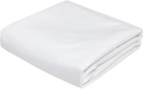 MTWML Twin Crib Mattress Cover Replacement Breathable Cotton-Polyester Diamond Quilted Sheet, Machine