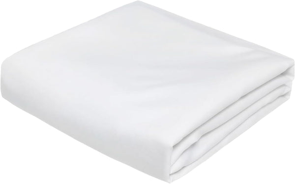 MTWML Twin Crib Mattress Cover Replacement Breathable Cotton-Polyester Diamond Quilted Sheet, Machine