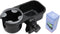 Universal Stroller Snack Tray with Cup Holder Attachment, 2 in 1 Stroller Accessories, Grey