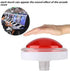 Socobeta Wear-Resisting Lightweight ABS Game LED Light, Big Round for Video Game (Red)