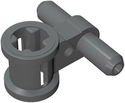 MOC Pneumatic Parts Two-Way Hose Connector with Axle Compatible with Standard Building Blocks(Pack of 30pcs)