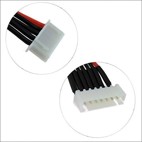 SoloGood 10PCS JST-XH Battery Balance Plug Extension Lead - 22AWG Silicone Wire for LiPo Batteries, Each Size 2pcs