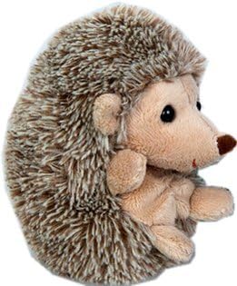 DILLY DUDU Hedgehog Stuffed Animal Plush Toy, Soft Toy Gift for Children & Girlfriend (15CM)
