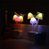 Smart Dusk to Dawn Sensor LED Night Light, 0.6W Multi-Color Changing Plug-in Mushroom Lamp for Nursery