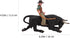 Desktop Cowbaoy Sculpture 1 Set Fake Wild West Cowboys Figurines Model Farm Toys Playset Cowboys Action Figure Sandbox Decoration for Christmas Birthday Rodeo Bouncy Toy