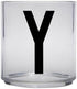 Design Letters Tritan Dinnerware Cups for Kids - A-Z 6 Oz Unbreakable Tableware for Baby Feeding