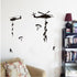 Army Wall Decors for Wall, Military Airplane Helicopter Vinyl Stickers for Teens Boys Bedroom Kids Room (TM-16).