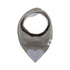 Set 4 Pickle & Olive Baby Bandana Teething Bibs with Attached Silicone Teether - Of -Solid Blues
