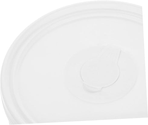 Zerodeko Refillable Wipes Dispenser Bucket Flushable Adult Bathroom Wipes Holder Handles Bucket for Car Tissue Box
