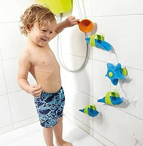 6 Set 3 HABA Bathtub Ball Track - Piece Play - Fosters Experimentation & Creativity for Ages and Up