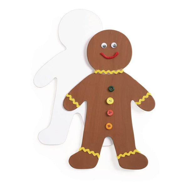 Colorations Giant Person Shapes for Kids, Set of 24, Sturdy Paper Chip Board, Blank People Cutouts