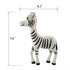 Silicone Zebra Baby Teether Toy, Soothing Sore Gums, Baby Chew Toys with Multi-Sensory Textures and Squeaker