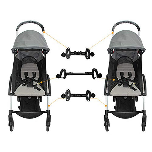 Tandem Stroller connectors, Universal Stroller Pushcair Connector Twin Stroller Connector