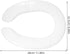 Toilet Seat Cushion Cover: Children Toilet Seat Detachable Soft Cushion Pad Replacement Bathroom Accessory For Toddler