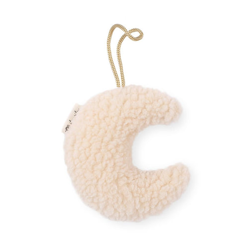 Set 0 Itzy Ritzy Pacifier and Lovey Detachable Plush Moon and Coordinating Toast Silicone Pacifier Ideal for Ages
