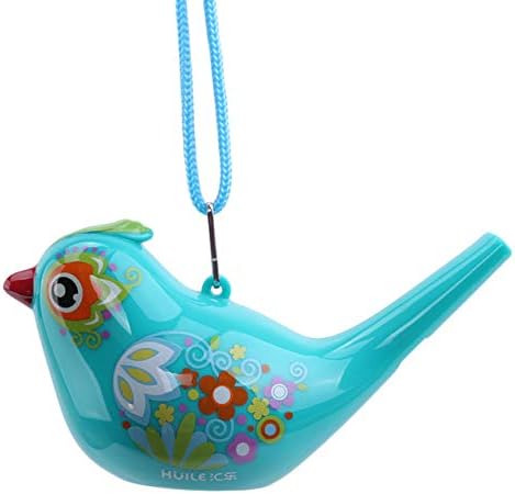 1Pcs Coloured Drawing Water Bird Whistle Musical Toy for Kids Early Learning Educational Gift Instrument