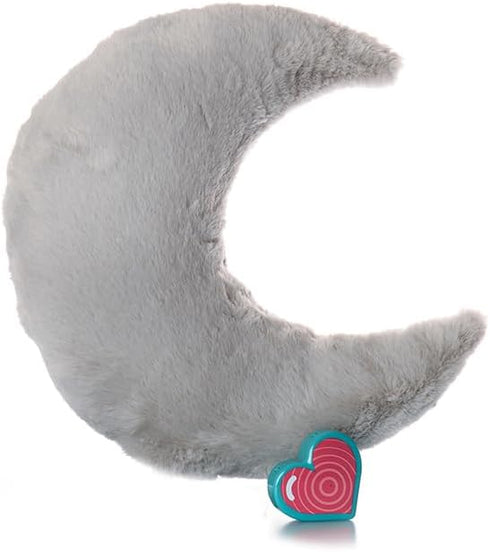 My Baby's Heartbeat Bear, Recordable Stuffed Plush with 20 sec Heart Voice Recorder for Ultrasounds, Moon