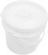 Refillable Wipes Dispenser Bucket with Lid Portable Plastic Wet Tissue Holder for