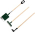 Miniature Dollhouse Garden Tools, 3PCS Mini Doll House Working Accessories, 1:12 Scale Shovel Hoe Pitchfork