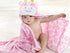 Vauwmsr Baby Hooded Blanket, Ultra Soft Warm Newborn Infant Swaddle Wrap Bath Shower Towel, 25.6" x 39.4", Pink