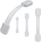 Child Proof Cabinet Locks - 4 Pack Baby Proofing with 3M Adhesives for Refrigerator, Oven, Cupboards