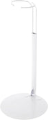 Plymor DSP-10W White Adjustable Doll Stand, fits 16, 17, 18, 19, 20,