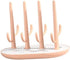 Generic Pink Bottle Drying Rack with Removable Tray Sturdy Plastic Drainer for Baby
