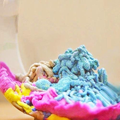 MEIEST 7 Pack Colorful Magic Sand, Amazing Hydrophobic Sand Space Sand, Never Gets Wet Educational Toys