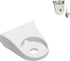 Generic Outlet Mount for Owlet Sock Base Station, No-Drill Wall Holder with Cord