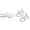 MAM Grow with Baby Gift Set with 0-4 Month Bottles, Nipples, Pacifier, and
